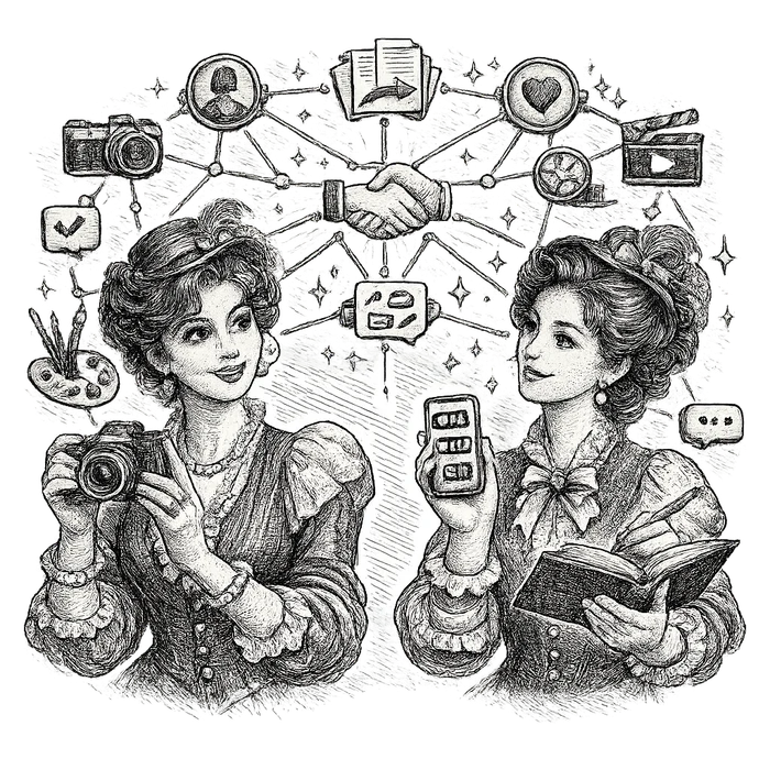 collaborate illustration